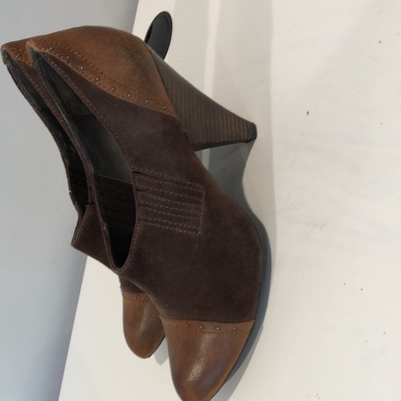Miss Sixty | 2 tone brown leather heels | size 9 - Picture 4 of 7